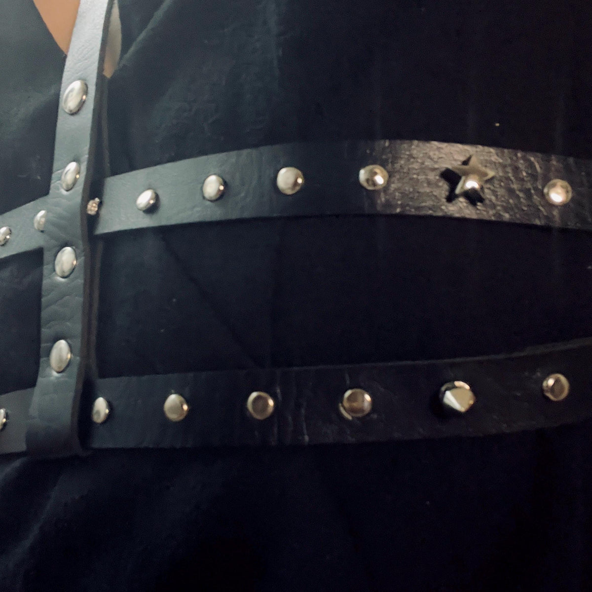 Gearshift Reversible Harness – Handmade Industrial Shoulder Harness with Reclaimed Bicycle Gear