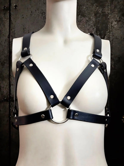 Convertible Leather Harness Belt Bag Strap Choker | Infinite Belt - Multiple Accessories in One - Italian Vegetable Tanned Leather