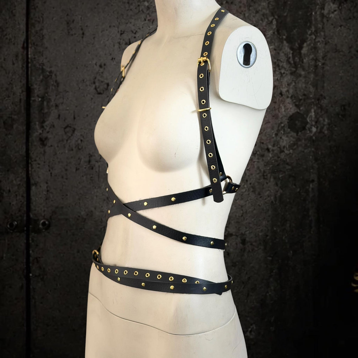 Body Harness Belt / Golden89 / Minimal to Edgy Look