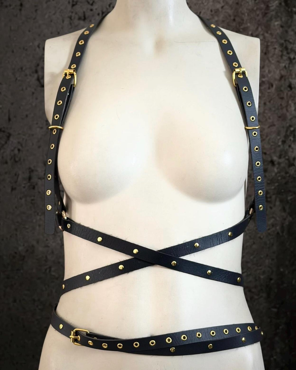 Body Harness Belt / Golden89 / Minimal to Edgy Look