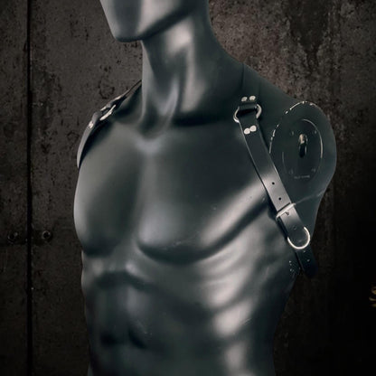 Shoulder Men Harness / Unisex Harness / Festival Guear / Removable Chains