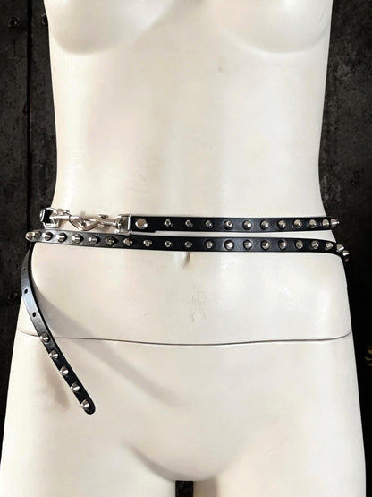 Modular Faux Leather Straps Set Add-On | O-Ring Harness Extension, Bag Straps, Suspenders