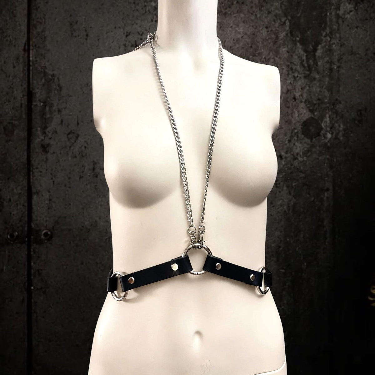 Convertible Leather Harness Belt Bag Strap Choker | Infinite Belt - Multiple Accessories in One - Italian Vegetable Tanned Leather
