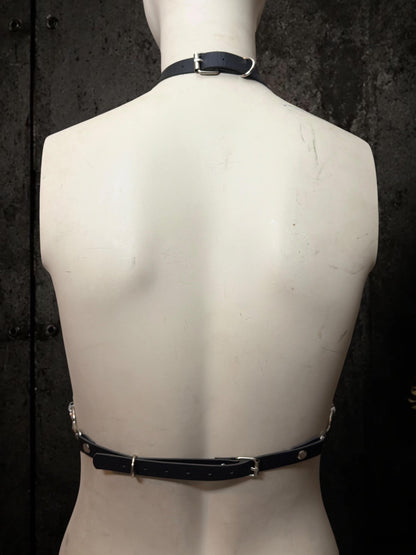 Chainmail Bra Top, Adjustable Stainless Steel Rings, Alternative Fashion