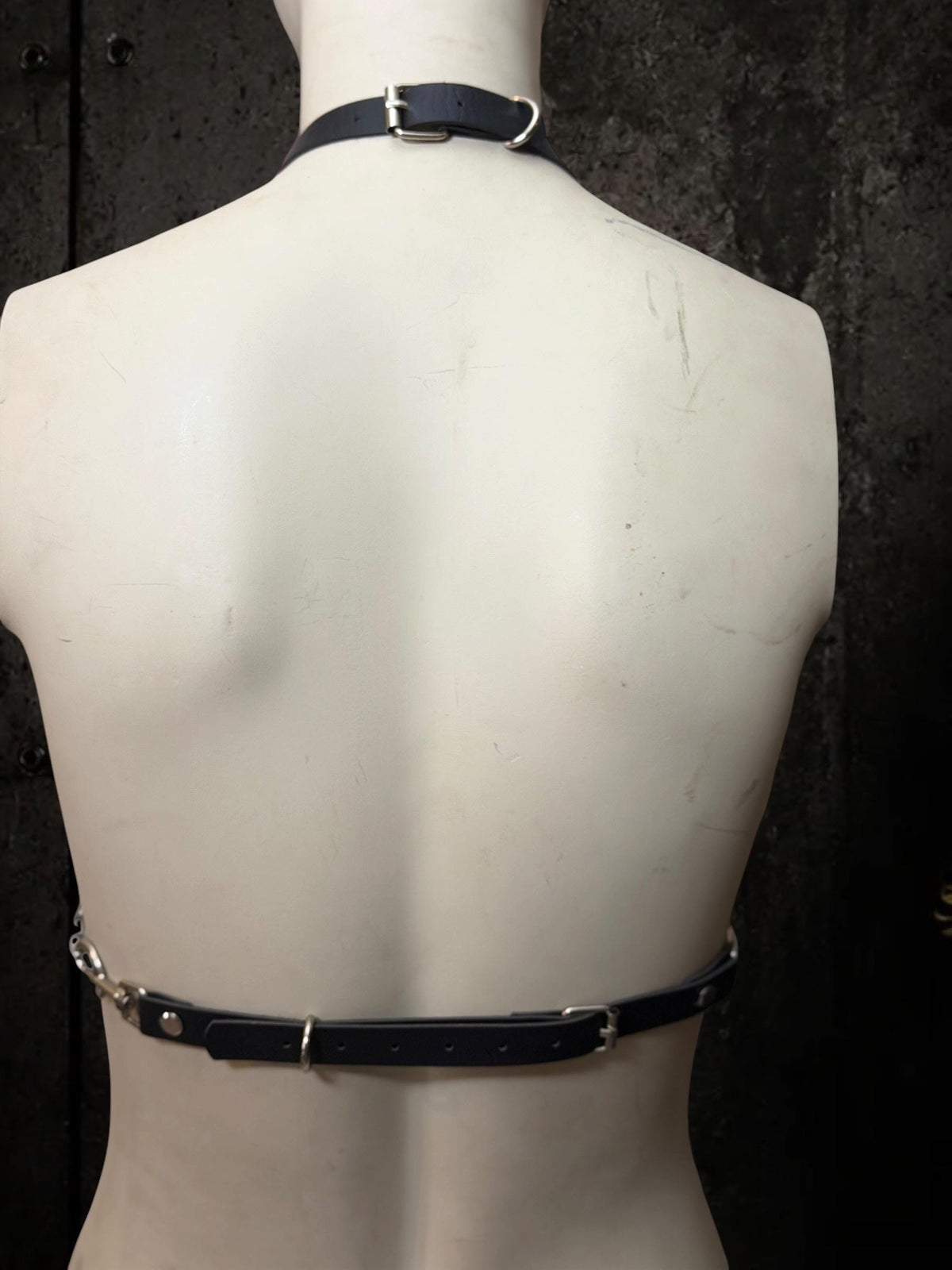 Chainmail Bra Top, Adjustable Stainless Steel Rings, Alternative Fashion